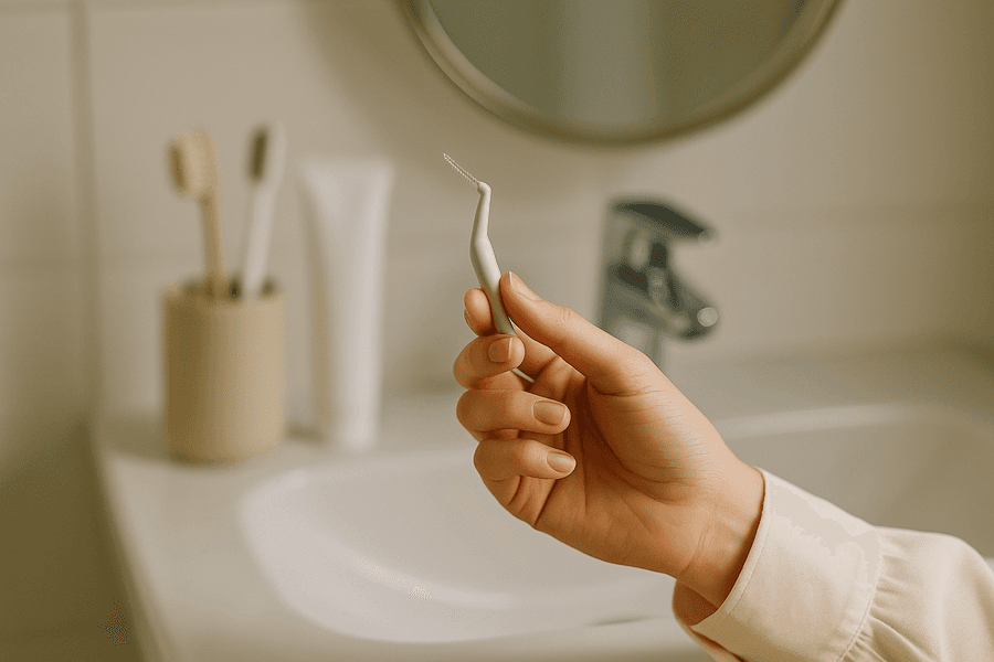 Mejora tu salud bucal usando cepillos interdentales: limpian espacios difíciles, previenen caries y protegen trabajos dentales. ¡Cuida tu sonrisa!