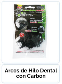 Arcos de Hilo Dental con Carbon